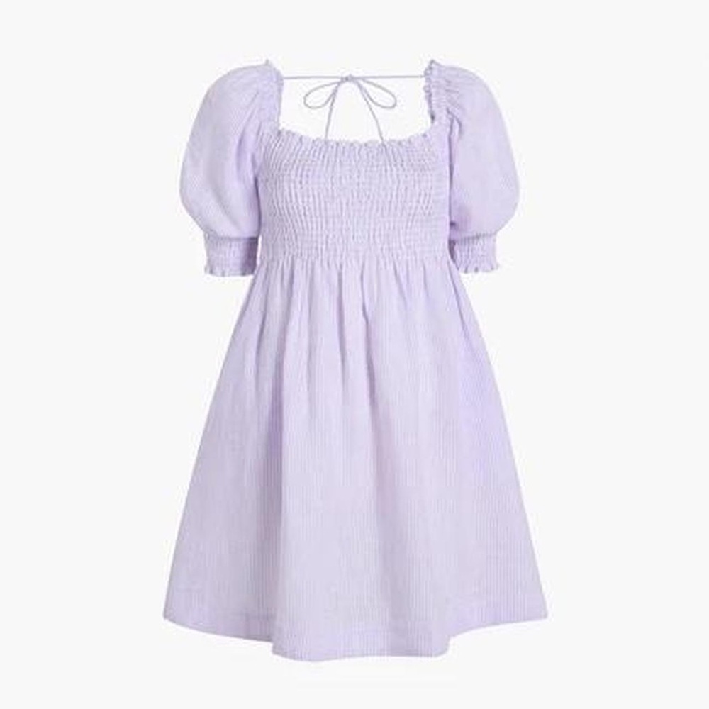 Hill House Lilac Puff Sleeve Athena Nap Dress